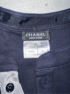 CHANEL Uniform  Button up Henley